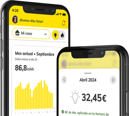 MASMOVIL ENERGÍA - Con la app de<br/> MASMOVIL energía optimiza tus gastos ya